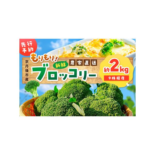 ■ 容量　約2kg（9株程度）　　【原材料】　ぶろっこりー（京丹後産）　　【賞味期限】　発送日から4日間　　【保存方法】　冷暗所に保存■ 配送について　【配送可能期間】　2026年11月上旬〜12月下旬　配送可能期間より、入金確認後14営業...