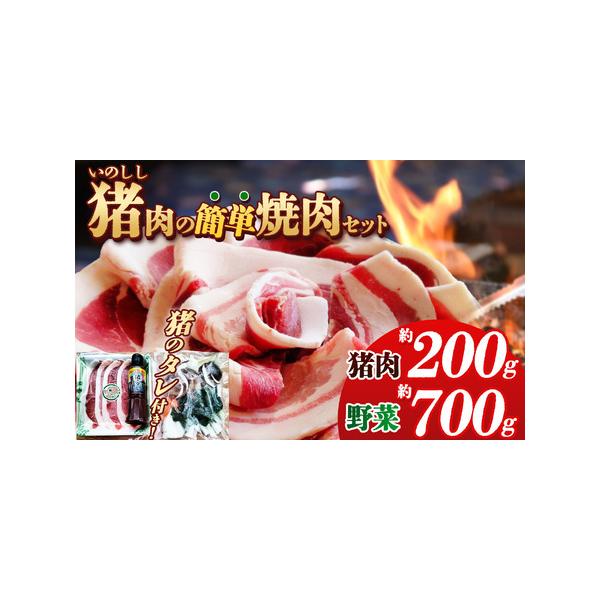 ■ 容量　猪肉 200ｇ　野菜 700ｇ■ 配送について　ご寄附入金後、1ヶ月以内を目安に発送します。　タイプ：【冷凍】