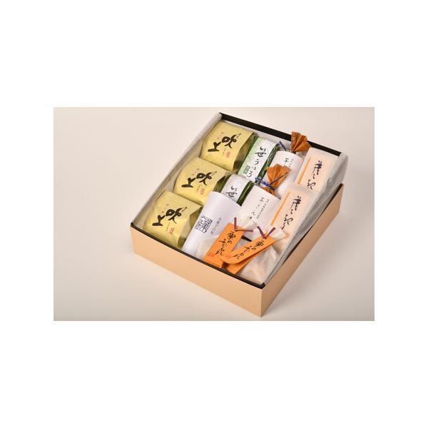 ■ 容量　■内容量/製造地　吹上　3個　茂ちぎく　2個　芋きんとん　2個　栗のあらわれ　2個　笹ういろ　2個(抹茶・白　各1個)　製造地:全て西宮市　■原材料　吹上:白餡(国内製造)、卵、砂糖、小麦粉、生クリーム、練乳、マーガリン、胡麻油/...