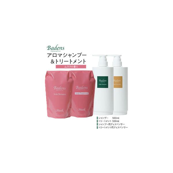ふるさと納税 バーデンス シャンプートリートメント（ムスクの香り