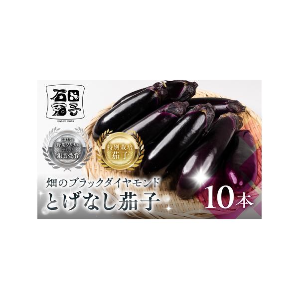 ■ 容量　●とげなし茄子　本数：10本　受付締切：7月中旬　※お申込み期日内にご入金をお願いいたします。　※発送時期以外のお申し込みは先行予約となります。　※お申込みの状況により受付締切日を早めさせていただく場合もございますがご了承ください...