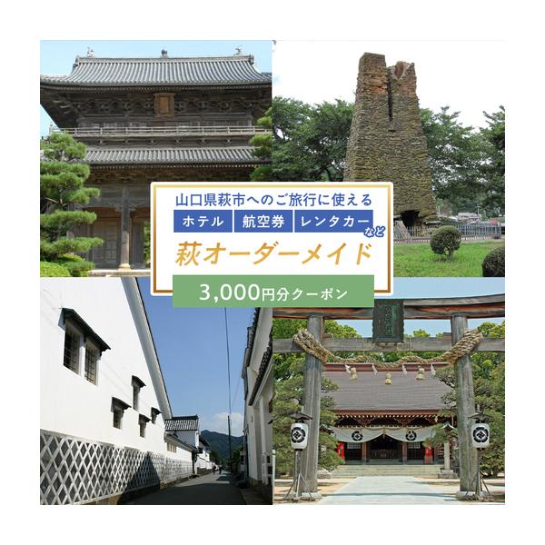ふるさと納税 旅行券 山口 萩オーダーメイド 3000円分 クーポン 旅行 チケット 観光 宿泊 宿泊券 ホテル 旅館 山口県萩市