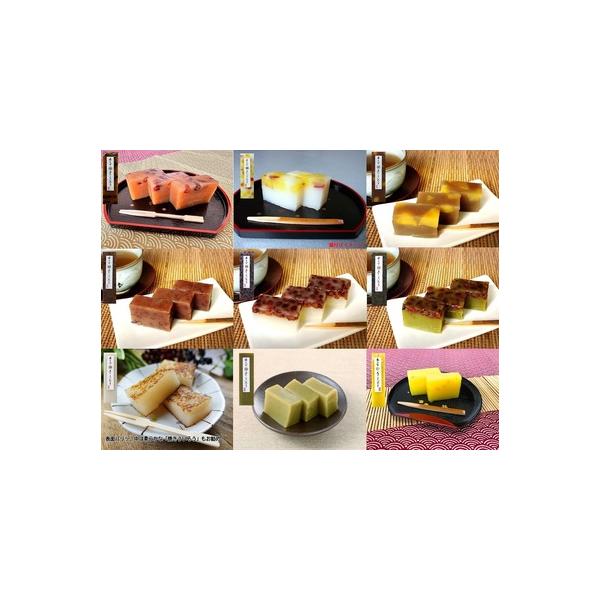 ■ 容量　桃太郎製菓 本くず 上りういろう　選べる　食べ比べ３点セット（9種類の中から3種類）　※下記より3種類お選びいただき、必ず備考欄にご記載ください。　※組み合わせは同じ味でも可。　※ご指定が無い場合は、(3)「栗」、(4)「きんつば...