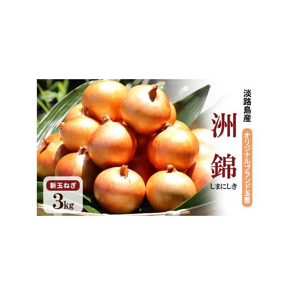 ■ 容量　新玉ねぎ　オリジナルブランド玉葱『洲錦（しまにしき）』3kg　■ 配送について　2026年3月上旬〜2026年6月上旬　　タイプ：【常温】