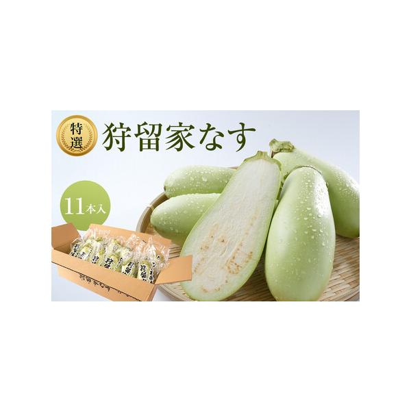 ■ 容量　特選・狩留家ナスM 11本■ 配送について　2026年7月〜10月下旬ごろまで　【受付期間】　2025年11月20日〜2026年10月31日　タイプ：【冷蔵】