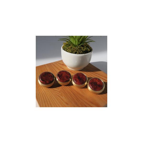 ■ 容量　木製ピストンボタン 4個セット　※ご希望の素材をお選びいただき、備考にご記入ください。　木部トップ材料：花林コブ材/ローズウッド材■ 配送について　入金確認から１ヶ月程度　タイプ：【常温】