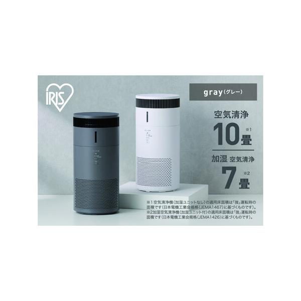 BALUNGA タワー型空気清浄機 グレー ふるさと納税 加湿空気清浄機 10畳 AAP-SH20B-H グレー 宮城県角田市