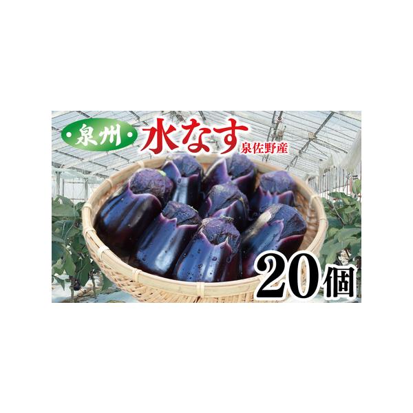 ■ 容量　ハウス水なす 20個　※画像はイメージです。■ 配送について　入金確認後、30日以内に発送予定　※品質保持のため、宅配ボックスへの配達や置き配などのご要望はお受けできません。　タイプ：【冷蔵】