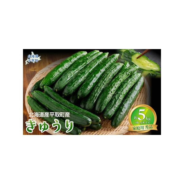 ■ 容量　キュウリ１箱Мサイズ５kg　秀品■ 配送について　2026年8月中旬〜2026年10月下旬まで順次発送　タイプ：【冷蔵】