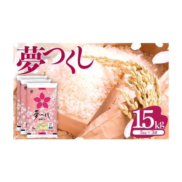 ふるさと納税 【定期便：６ケ月】令和７年産 福岡県産米 夢つくし 15kg 精米 CY010sub6 福岡県大木町