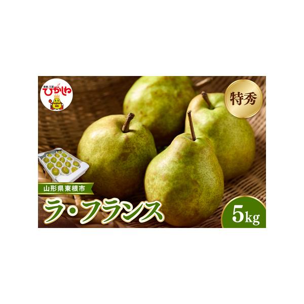 ■ 容量　■容量 　・ラ・フランス 約5kg　※玉数の指定はできません。　　■賞味期限　発送日から約14日　※追熟後、お早めにお召し上がりください。　　■保存方法　常温　※到着してすぐが食べ頃とは限らないため常温で追熟させ、柔らかさ、香り等...