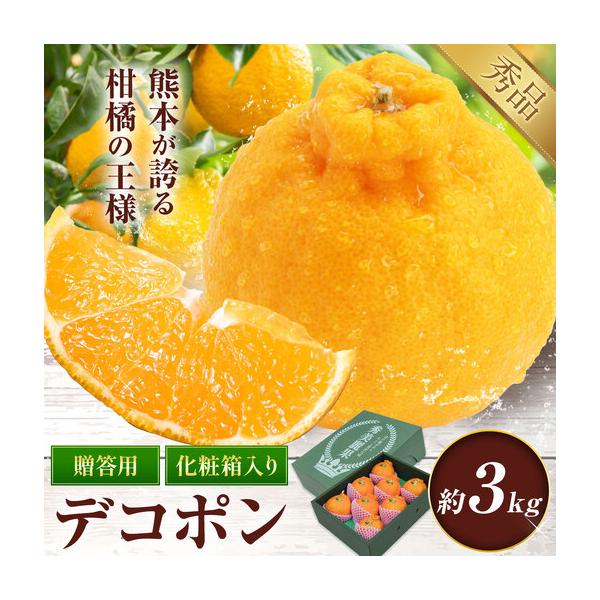 デコポン 3kg 日本フルーツ株式会社 デコポン 熊本県長洲町 約3kg