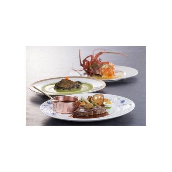 ■ 容量　ディナーのコース　本日のオードブル→スープ（4種類から選択）→鮑のお料理→伊勢海老のお料理→シャーベット→お肉料理→デザート＆コーヒーor紅茶　　有効期限　1年■ 配送について　【キャンセル等について】　ふるさと納税は「寄附」とな...