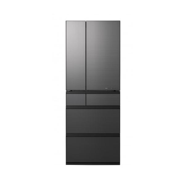 ふるさと納税 パナソニック冷蔵庫ガラスドアNR-F55WX3-H（ミスティスチールグレー） 滋賀県草津市