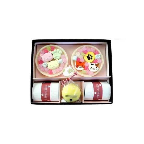 ■ 容量　商品「ねこもにゃか」3箱　1箱あたりの内容量：ねこもにゃか14g×2個、粒あん38g×2個、鈴鳳瑞×1個　　タイプ：【常温】