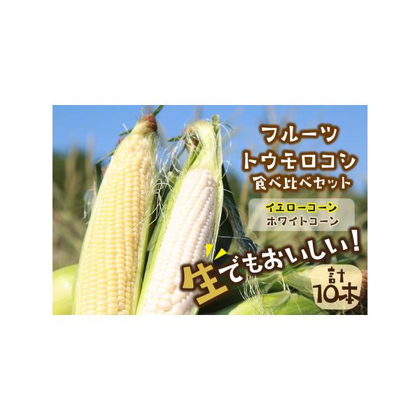 ■ 容量　京丹後産ホワイトコーン、イエローコーン　各5本（計10本）　　【賞味期限】　発送日から4日間　　【保存方法】　冷蔵保存　10℃以下　※天候の状況などにより出荷期間が前後することがあります。■ 配送について　【配送可能期間】　202...