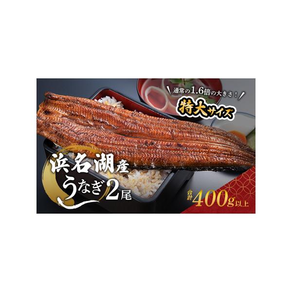 ふるさと納税 国産うなぎ 浜名湖産 蒲焼き 2尾 (200g以上×2本入 ふるさと納税 国産うなぎ 浜名湖産 蒲焼き 2尾 (200g以上×2本入