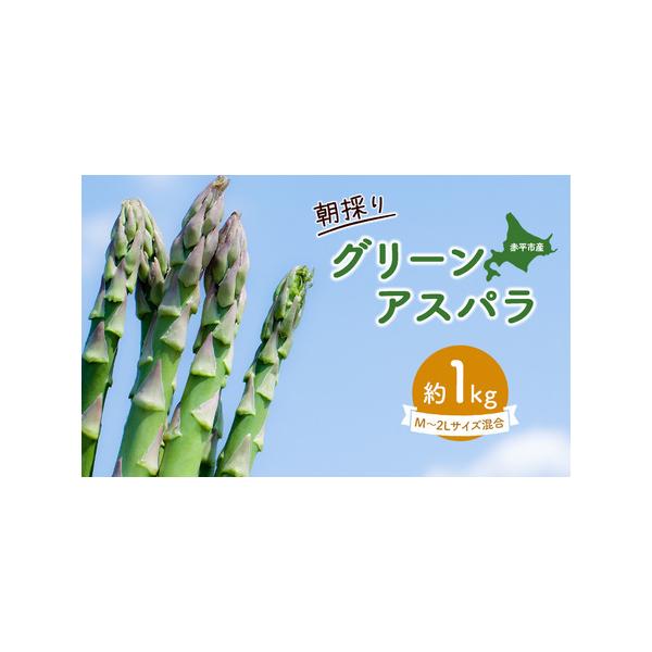 ■ 容量　グリーンアスパラ 約1kg(サイズ混合2L、L、M）　■ 配送について　2026年4月中旬〜2026年6月中旬まで　　タイプ：【冷蔵】