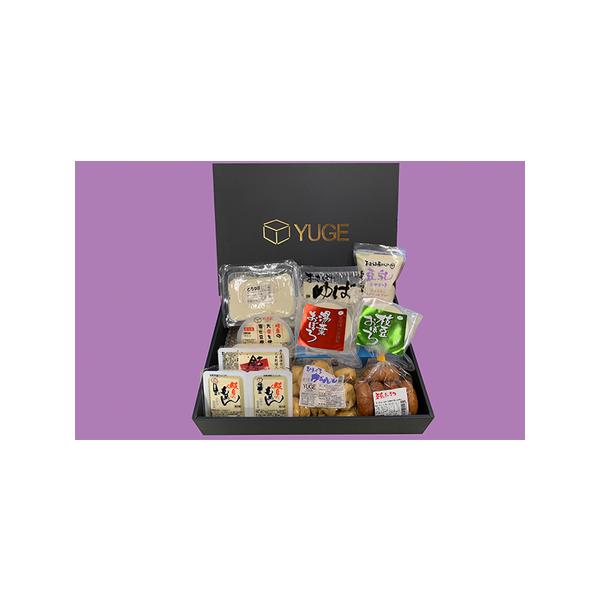 ■ 容量　とろゆば300g【大豆［愛知県産］】　お刺身ゆば150g【大豆［主に愛知県産］】　豆乳【大豆［岐阜県産］】　寄せ豆腐230g【大豆［岐阜県産］/凝固剤（にがり）】　おぼろ湯葉280g【大豆［岐阜県産］/凝固剤（にがり）】　おぼろ枝...