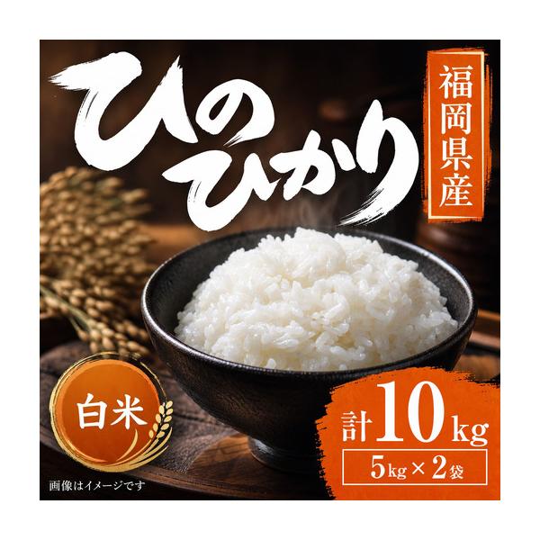 ふるさと納税 【令和7年産】 福岡県 大木町産 ヒノヒカリ 10kg BC01 福岡県大木町