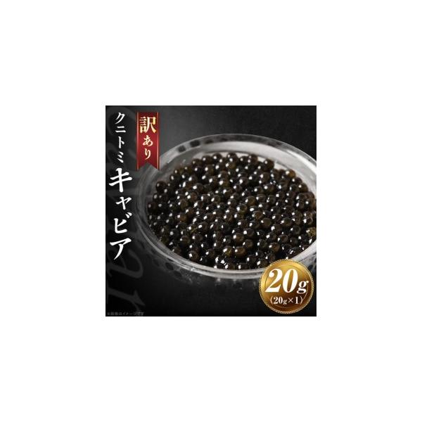 ふるさと納税 【訳あり】クニトミキャビア 20g(20g×1)_a0196_mc 宮崎県国富町