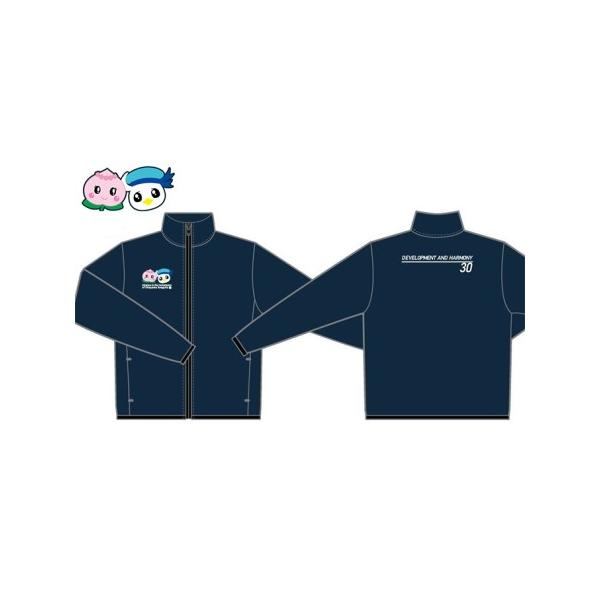 ■ 容量　岡山シーガルズ×赤磐市コラボジップジャケット　素材：ポリエステル80％ 綿20％　カラー：ネイビー　サイズ：S・M・L・LL・3L　※サイズ詳細につきましては、画像2枚目をご参照ください。（目安となります）　■ 配送について　※お...