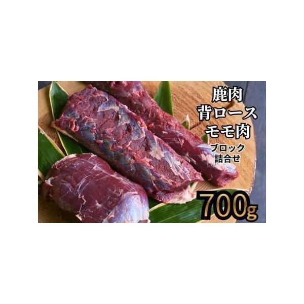 ■ 容量　●700g　目安：背ロース×1パック,モモ肉×1〜2パック　　※パック数は大きさによって異なります。　※野生の鹿のため、味や肉質・大きさには個体差があります。■ 配送について　入金確認後、60日以内に発送　　タイプ：【冷凍】