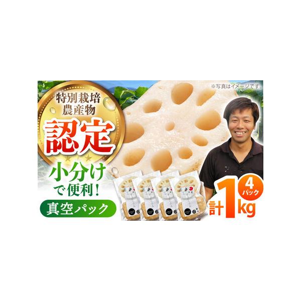 ■ 容量　■内容量　れんこんパック1.0kg（250g×4パック）　　■原産地　佐賀県江北町■ 配送について　生鮮食品になりますので、お受け取りができないお日にちがある場合は必ず備考欄に記入をお願いいたします。指定日配送は承りかねます。　タ...