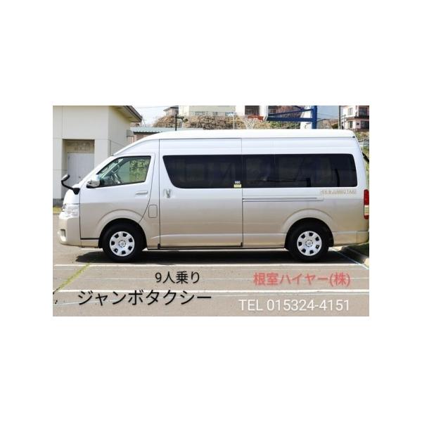 ふるさと納税 ジャンボタクシーで巡る根室市観光タクシー(2時間) R-55001 北海道根室市