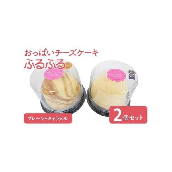 ■ 容量　スフレチーズケーキ：2個　（プレーン・キャラメル）　賞味期限：冷凍で30日、解凍後冷蔵4日間のお日持ちとなります。■ 配送について　寄附確認後、30営業日以内に発送予定　年末年始（12月・1月）は寄附確認後、60営業日以内に発送予...