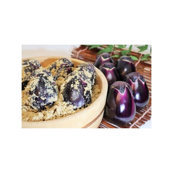 ■ 容量　・水なす浅漬け3個入りの大袋×1　・生なす（水なす）×2個　・ビニール手袋、食べ頃や漬け方等の説明書　　※画像はイメージです。桶や竹籠はついておりません。■ 配送について　2026年4月〜9月末の期間で申込順に発送予定　※品質保持...