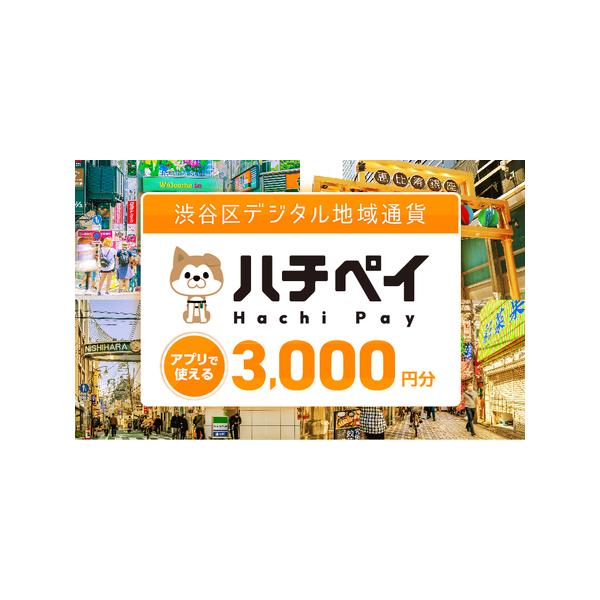 ■ 容量　渋谷区デジタル地域通貨「ハチペイ」3,000円分　　【ポイントの受取可能期間】　ハチペイふるさと納税ポイントの受け取り用QRコードを発送した日から３か月間。受け取り用QRコードの用紙に受取期限の日付を明記しています。　　【受け取っ...