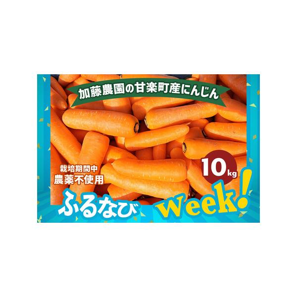 ■ 容量　■内容量：甘楽町産にんじん 10kg　　■賞味期限：到着後はお早めにお召し上がりください。■ 配送について　【発送期間】2026年1月上旬から3月下旬。　発送開始後は入金確認後、2週間から3週間程度で発送。　　※沖縄・離島へのお届...