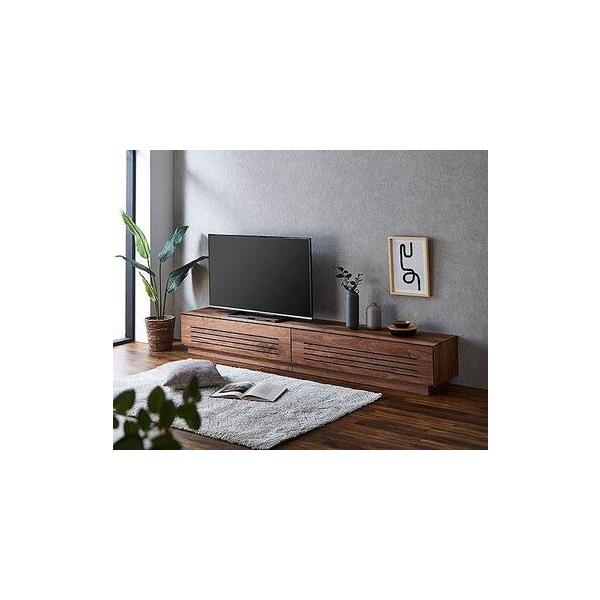 無垢ウォールナットの高級テレビ台214-244cm