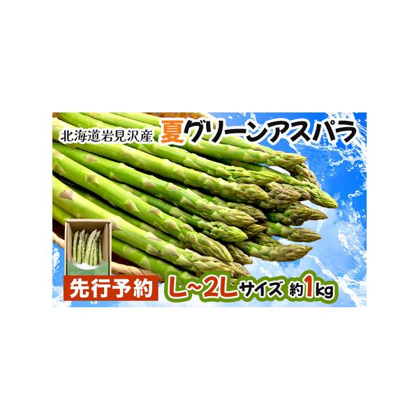 ■ 容量　グリーンアスパラ　1kg相当　サイズ　L〜2L　※太さに多少のばらつきがございますので予めご了承ください。■ 配送について　2026年6月以降の発送　※生育状況等により発送時期が前後することがありますのでご了承ください　タイプ：【冷蔵】