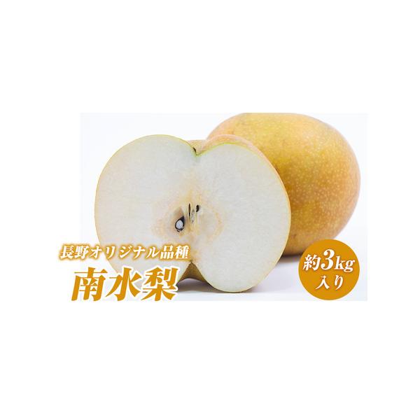 ■ 容量　長野市産南水　6玉〜12玉　約3kg入り　■ 配送について　2026年9月下旬〜11月上旬　　タイプ：【常温】