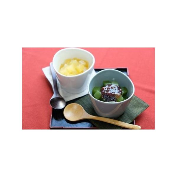 ふるさと納税 西伊豆天草100％ところてんデザート　抹茶あんみつ・蜜柑ところてん12個セット | 静岡市 西伊豆 天草 ところてん デザート 抹茶 あ.. 静岡県静岡市