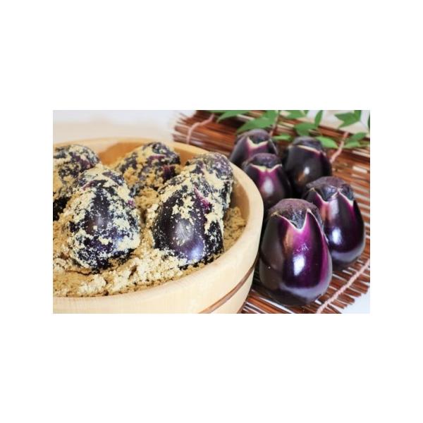 ■ 容量　・水なす浅漬け5個入りの大袋×1　・水なす浅漬け1個入りの小袋×3　・生なす（水なす）×3個　・ビニール手袋、食べ頃等の説明書　※画像はイメージです。桶や竹籠はついておりません。■ 配送について　2026年4月〜9月末の期間で申込...