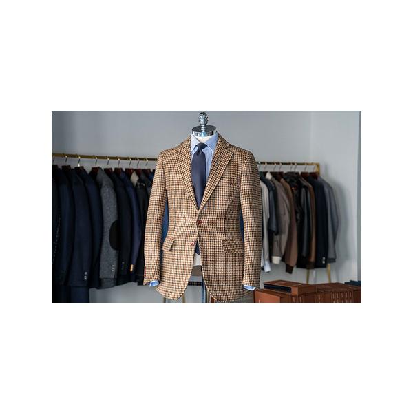 ■ 容量　ハリスツイードのオーダージャケット　原産地：日本／九十九里町　　タイプ：【常温】