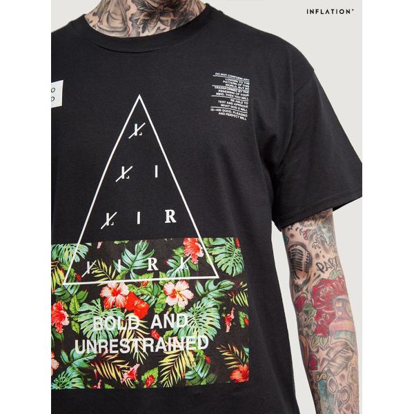 ボタニカル メンズ 半袖 Tシャツ デザイン 半袖シャツ 人気 お洒落 トップス 花 ハイビスカス 白 黒 春 夏 Buyee 日本代购平台 产品购物网站大全 Buyee一站式代购 Bot Online