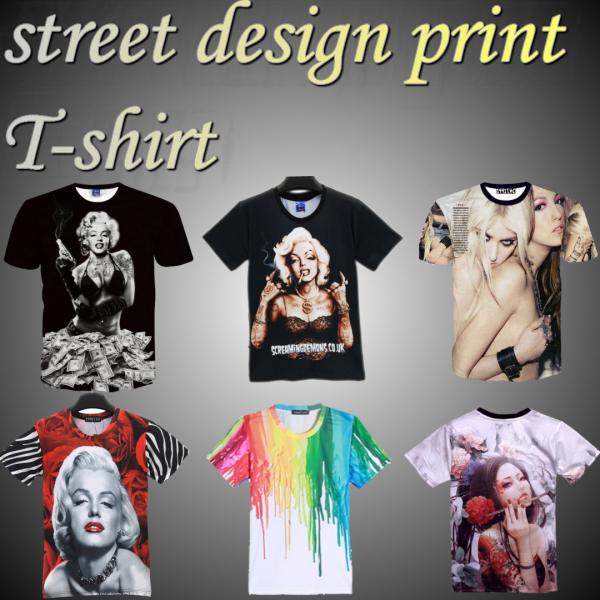 【ビッグ ロンT】新品 プリント マリリンモンロー ストリート ファッション Tシャツ メンズ ロンT 長袖 ユニセックス クルーネック Uネック