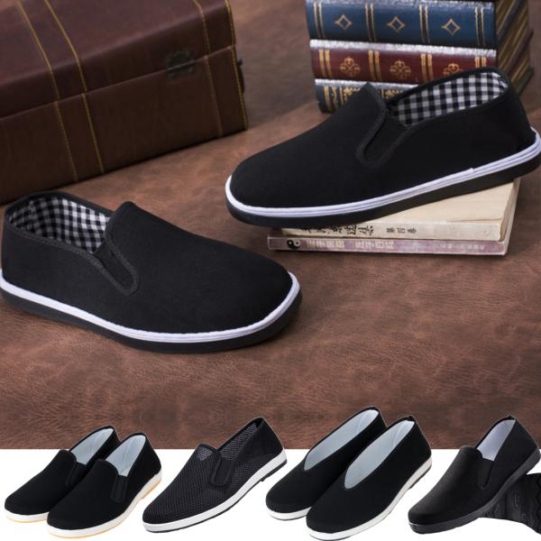 メンズ スリッポン フラット シューズ ドライビングシューズ 軽量 薄め