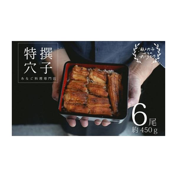 容量特撰焼きあなご 合計約450g 6尾入タレ約60g×2ケ入発送期日配送冷蔵 別送事業者民宿　青島申込条件何度も申し込み可