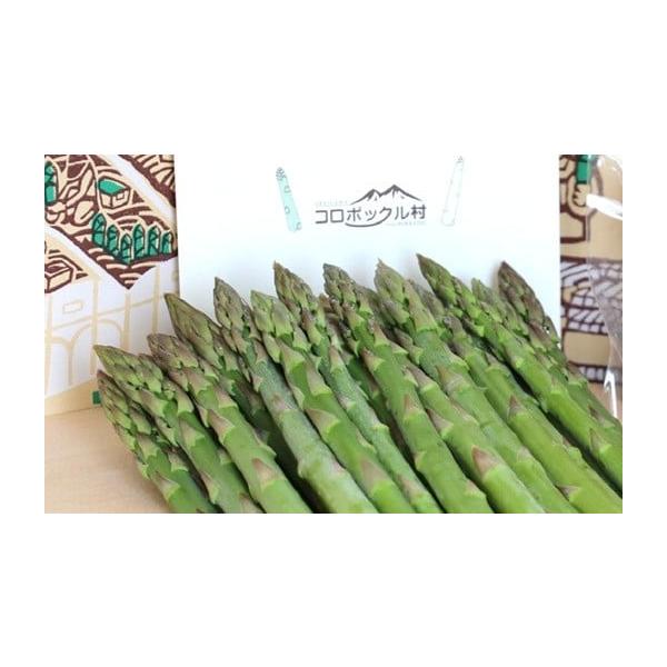 容量北海道赤井川村産 グリーンアスパラ：800ｇ※アスパラガスの味、品質基準は常時変わりませんが、サイズにつきましては発送日の収穫状況によって変わりますのでご指定できません、ご了承下さい。消費期限青果物のため、お届け後はお早目にお召し上がり...