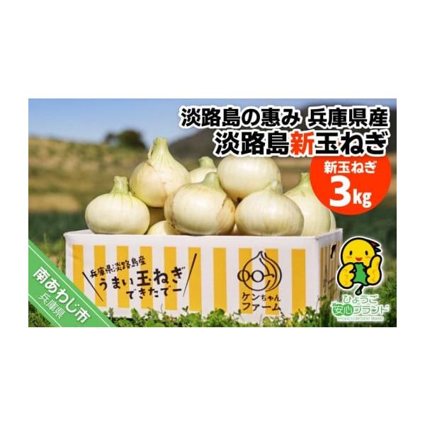 容量新玉ねぎ3kg（約8〜10玉）【サイズ】M〜２L混合【重量】箱の重さ込み（配送業者の重量規程による）消費期限冷蔵庫で１週間。新玉ねぎは、柔らかくて水分量が多いことから傷がつきやすく、日持ちがしません。冷蔵保存の上、お早めにお召し上がり下...