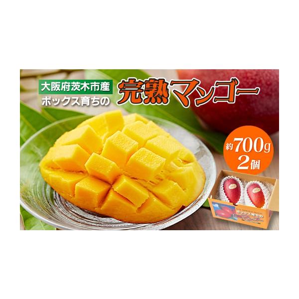 容量■お礼品の内容について・完熟アップルマンゴー〈アーウィン〉[約700g(2個入り)]原産地:大阪府茨木市消費期限■出荷日+5日※到着後、すぐにお礼品の状態をご確認のうえ、お早めにお召し上がりください。発送期日2026-07-15〜202...