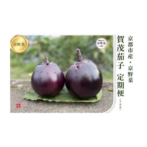 容量賀茂茄子6個（約1.5kg）×3回消費期限生鮮食品の為、お早めにお召し上がりください発送期日2026年7月・8月・9月（計3回）お届けします配送冷蔵 別送事業者虹色Farm申込条件何度も申し込み可