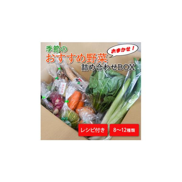 容量季節の野菜　8種〜12種消費期限※お野菜は賞味期限にかかわらずお早めにお召し上がりください。※賞味期限は目安となります。発送期日入金確認後、準備が出来次第随時発送いたします。配送冷蔵 時間指定 別送申込期日通年お申し込みを受け付けしてお...