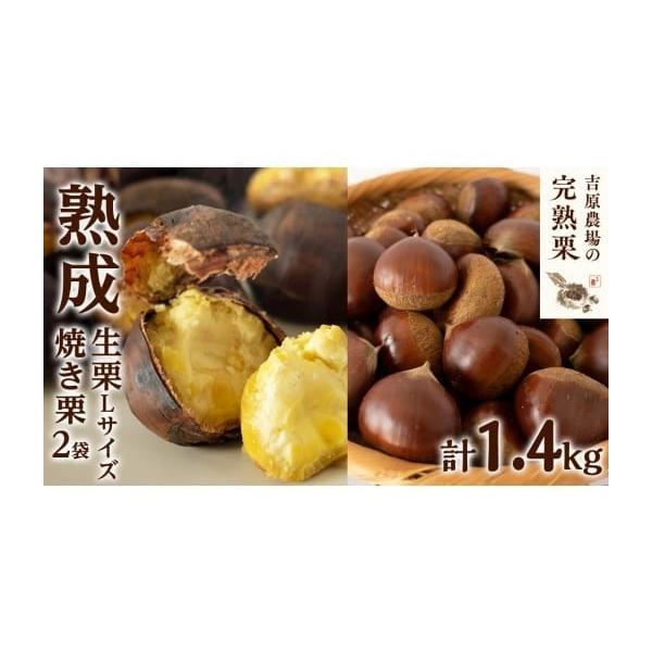 容量生栗 Lサイズ 1kg焼き栗 2袋（1袋あたり200g）消費期限焼き栗冷蔵7日発送期日10月下旬〜1月頃10月下旬以降は入金確認後、2〜3週間前後で発送※青果物のためなくなり次第終了となります※収穫状況、熟成好況により発送時期が前後する...