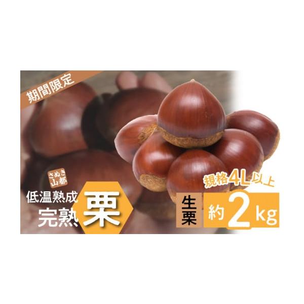 容量香川県三豊市産 生栗 規格 4L以上 約2kg※生もののため一部割れ、不良が含まれることがあります。※実際の容量は１割ほど多く入っています。消費期限お受け取り後は冷蔵庫にて保管し、なるべく早くお召し上がりください。発送期日準備でき次第、...